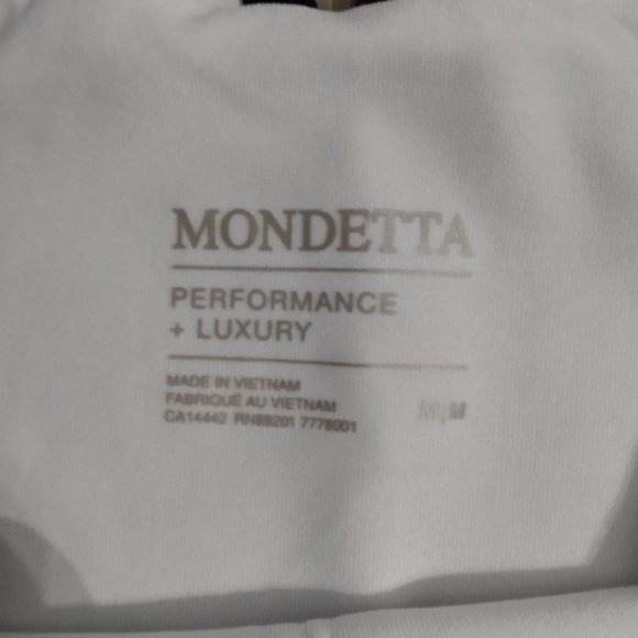 Mondetta Women's Athletic Dress Size M Performance & Luxury Active Black & White - Picture 2 of 3